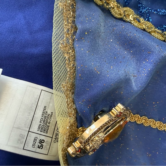 Disney Store Snow White Princess Dress Costume w/ Wand & Tiara *Like New - Picture 6 of 6